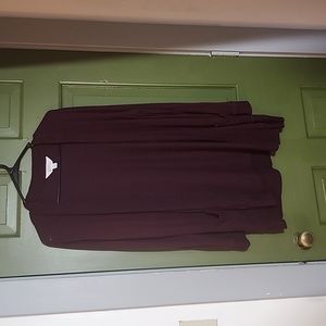 Maroon Market and Spruce cardigan size M